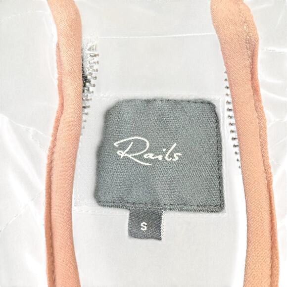 Rails Wesley Green Black Camo Soft Faux Fur Zipper Jacket Pockets Revolve - Picture 14 of 16